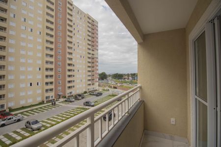 Varanda da Sala de apartamento para alugar com 2 quartos, 47m² em Rio do Ouro, São Gonçalo