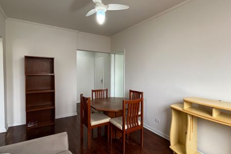 Sala de apartamento para alugar com 1 quarto, 92m² em Boqueirão, Santos