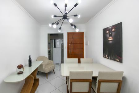 Sala de apartamento para alugar com 2 quartos, 72m² em Vila Assuncao, Praia Grande