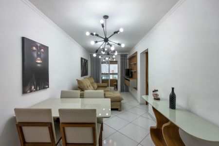 Sala de apartamento para alugar com 2 quartos, 72m² em Vila Assuncao, Praia Grande
