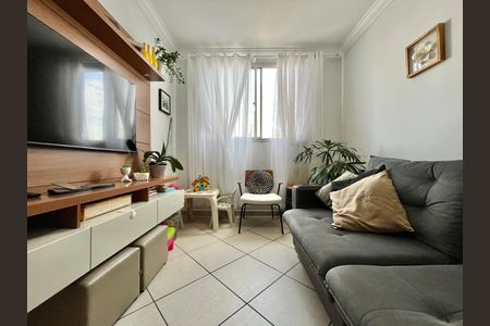 Sala de apartamento à venda com 2 quartos, 55m² em Jardim Ipiranga, Campinas