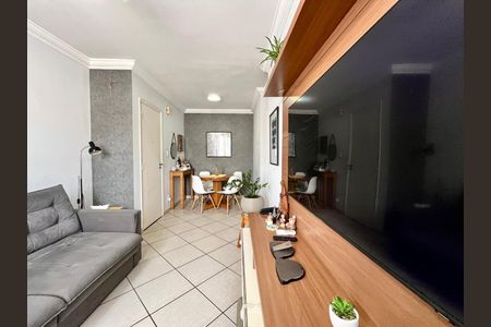Sala de apartamento à venda com 2 quartos, 55m² em Jardim Ipiranga, Campinas
