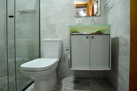 Banheiro da Suíte 2 de casa à venda com 3 quartos, 140m² em Jardim Olímpia, São Paulo