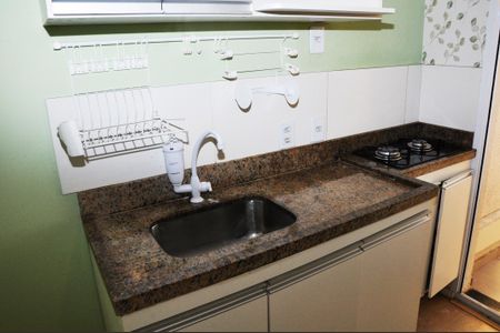 Apartamento à venda com 25m², 2 quartos e sem vagaDetalhe - Sala e Cozinha
