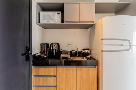 Studio para alugar com 25m², 1 quarto e sem vagaCozinha