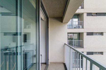 Studio para alugar com 25m², 1 quarto e sem vagaVaranda