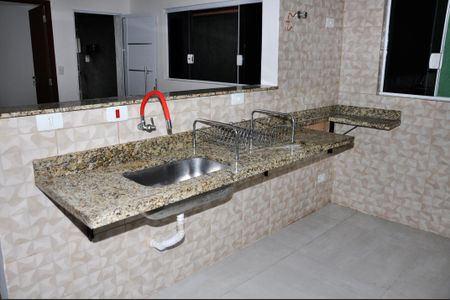 Casa à venda com 120m², 2 quartos e 1 vagaDetalhe - Cozinha Americana