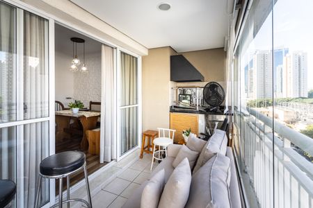 Varanda de apartamento para alugar com 3 quartos, 96m² em Várzea da Barra Funda, São Paulo