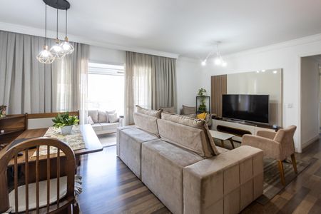 Sala de apartamento para alugar com 3 quartos, 96m² em Várzea da Barra Funda, São Paulo