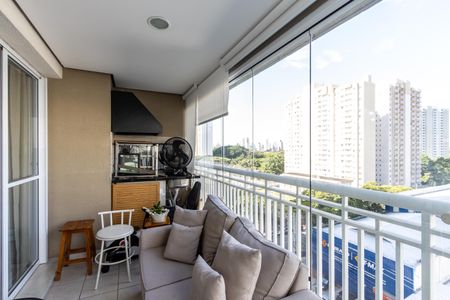 Varanda de apartamento para alugar com 3 quartos, 96m² em Várzea da Barra Funda, São Paulo