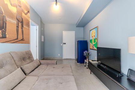 Sala de apartamento para alugar com 1 quarto, 47m² em Campos Elíseos, São Paulo