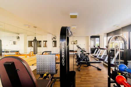Apartamento para alugar com 47m², 1 quarto e 1 vaga Apartamento para alugar com 47m², 1 quarto e 1 vagaAcademia