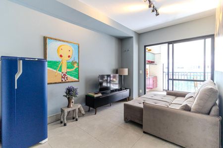 Sala de apartamento para alugar com 1 quarto, 47m² em Campos Elíseos, São Paulo