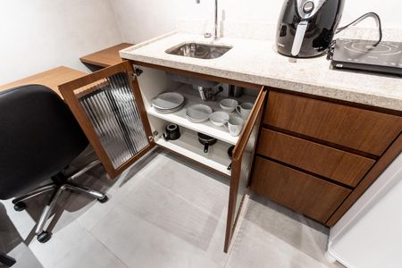 Studio para alugar com 22m², 1 quarto e sem vagaCozinha