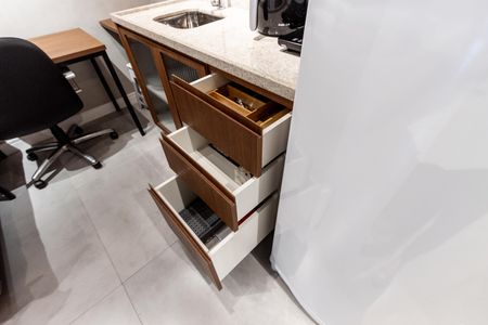 Studio para alugar com 22m², 1 quarto e sem vagaCozinha