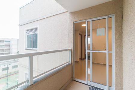 Varanda da Sala de apartamento para alugar com 2 quartos, 45m² em Vila Sao Paulo, Mogi das Cruzes