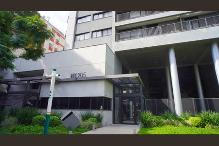 Studio para alugar com 43m², 1 quarto e 1 vagaFachada 