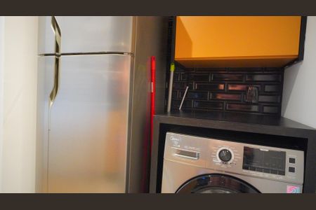 Studio para alugar com 43m², 1 quarto e 1 vagaCozinha lavanderia 