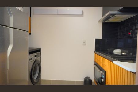 Studio para alugar com 43m², 1 quarto e 1 vagaCozinha lavanderia 