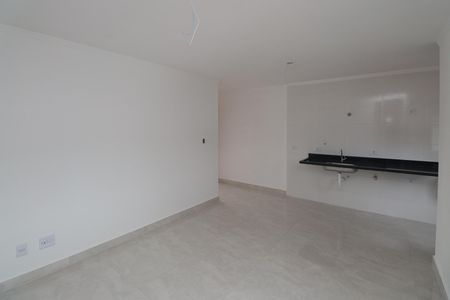 Sala / Cozinha  de apartamento à venda com 2 quartos, 45m² em Vila Rosa, São Paulo