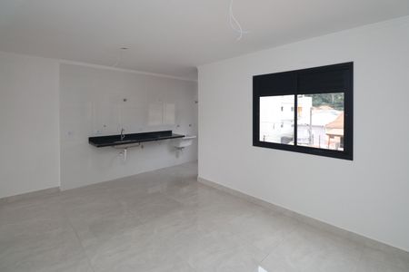 Sala / Cozinha  de apartamento à venda com 2 quartos, 45m² em Vila Rosa, São Paulo