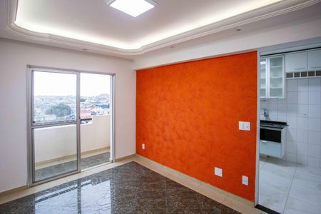 Sala de apartamento para alugar com 2 quartos, 59m² em Centro, Diadema