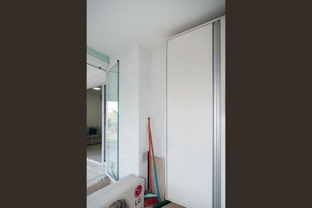 Studio à venda com 43m², 1 quarto e 1 vagaVaranda