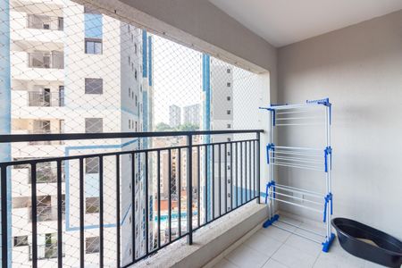 Varanda  de apartamento para alugar com 2 quartos, 51m² em São Pedro, Osasco