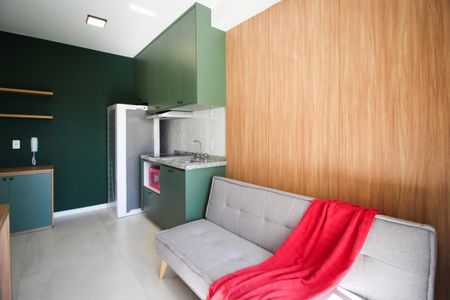 Sala de apartamento à venda com 1 quarto, 29m² em Indianópolis, São Paulo