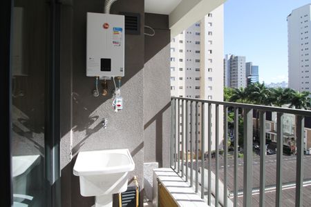 Varanda de apartamento à venda com 1 quarto, 29m² em Indianópolis, São Paulo