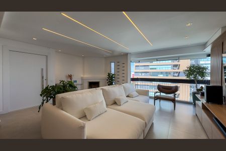 Sala de apartamento à venda com 3 quartos, 118m² em Campo Belo, São Paulo