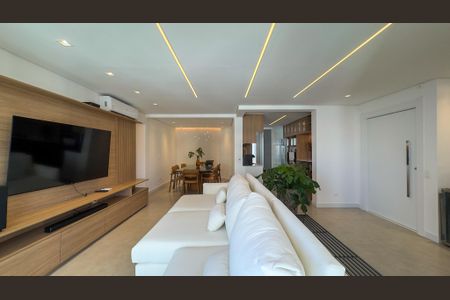 Sala de apartamento à venda com 3 quartos, 118m² em Campo Belo, São Paulo