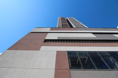 Studio para alugar com 26m², 1 quarto e sem vaga Studio para alugar com 26m², 1 quarto e sem vagaFachada