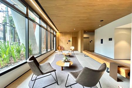Studio à venda com 26m², 1 quarto e sem vaga Studio à venda com 26m², 1 quarto e sem vagaHall social