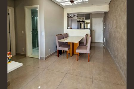 Sala/Cozinha de apartamento à venda com 2 quartos, 56m² em Casa Branca, Santo André