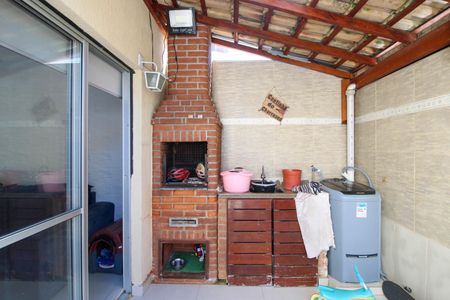 Varanda gourmet de casa de condomínio para alugar com 3 quartos, 150m² em Parque Munhoz, São Paulo