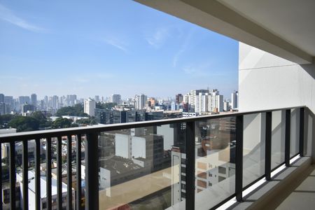 Sacada de apartamento à venda com 1 quarto, 46m² em Vila Clementino, São Paulo