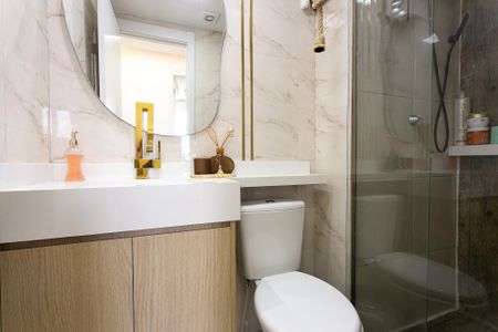 Apartamento à venda com 43m², 2 quartos e 1 vaga Apartamento à venda com 43m², 2 quartos e 1 vagaBanheiro