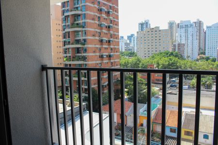 Studio à venda com 25m², 1 quarto e sem vagaVaranda