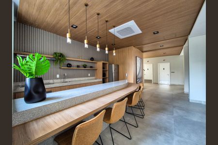 Studio à venda com 25m², 1 quarto e sem vagaSalão de Festas