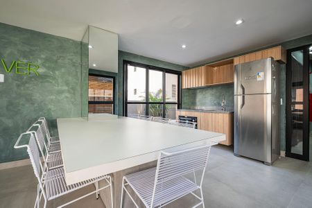 Studio à venda com 38m², 1 quarto e sem vagaSalão de Festas