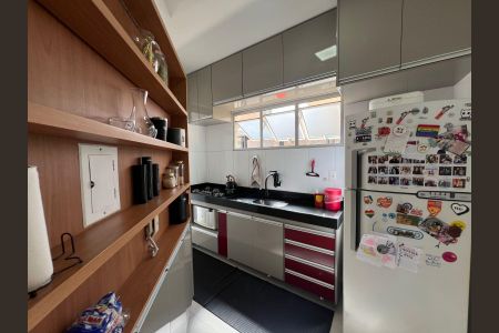 Cozinha de apartamento à venda com 3 quartos, 144m² em Castelo, Belo Horizonte