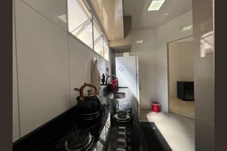 Cozinha de apartamento à venda com 3 quartos, 144m² em Castelo, Belo Horizonte