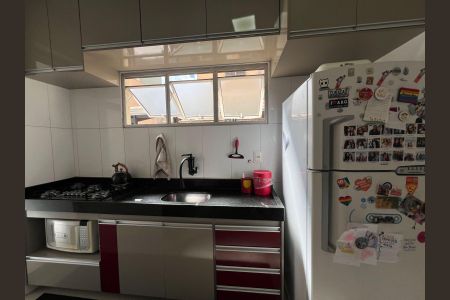 Cozinha de apartamento à venda com 3 quartos, 144m² em Castelo, Belo Horizonte