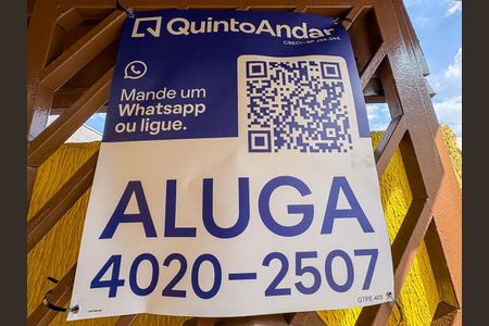 Casa para alugar com 30m², 1 quarto e sem vagaPlaca instalada