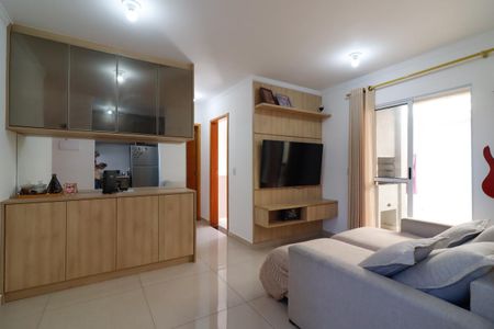 Sala de apartamento à venda com 2 quartos, 75m² em Vila Guilhermina, São Paulo