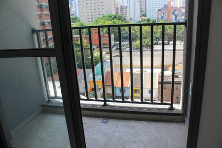 Studio à venda com 25m², 1 quarto e sem vagaVaranda