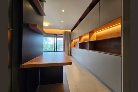 Studio à venda com 41m², 1 quarto e 1 vagaSala/Quarto