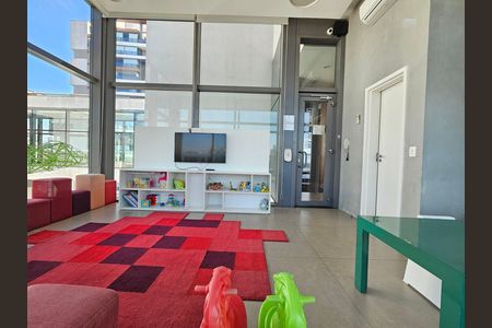 Studio à venda com 41m², 1 quarto e 1 vagaBrinquedoteca