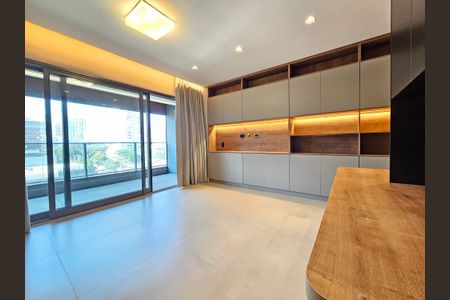 Studio à venda com 41m², 1 quarto e 1 vagaSala/Quarto